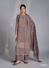 wedding wear pashmina suit