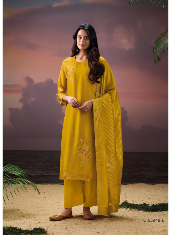 festive designer suit set